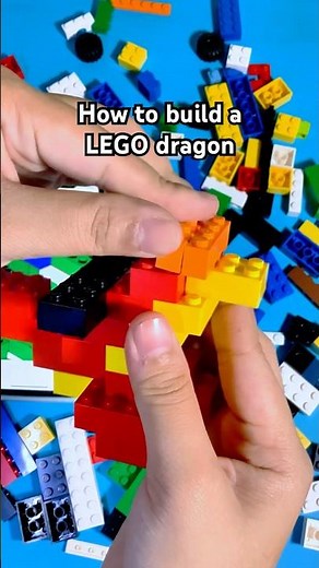 How to build a cute LEGO dragon with Brickify! 🐉
