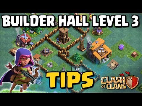 Builder Hall Level 3 TIPS! - Let's Play the New CoC Update #3 | Clash of Clans