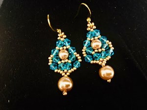 Spring Earrings.DIY Beaded Earrings
