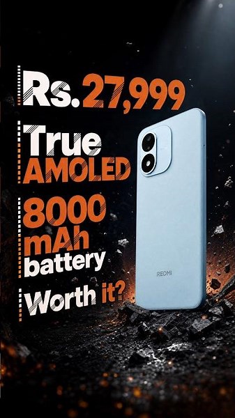 Redmi Note 17 5G Review: 8000mAh Battery Beast at ₹27,999 - Worth It?