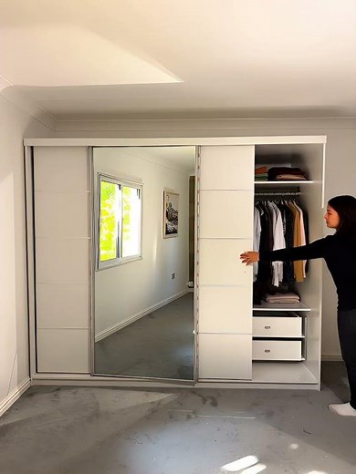Brand New Sliding Door Wardrobe – stylish, spacious, and perfect for any bedroom!