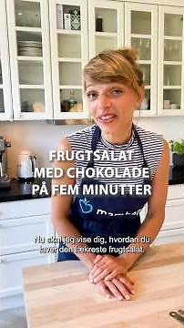 Den her frugtsalat smager af dessert 🤤 Klar på 5 min!