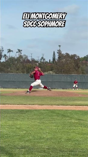 ELI montgomery SDCC Sophmore 🧢 #baseball #juco #pitcher