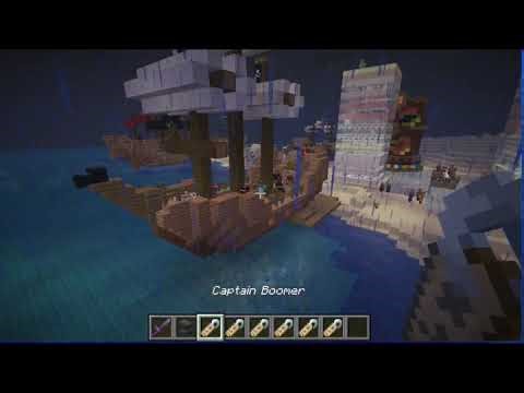 Minecraft voyages: to ocean resort, new sailing ships, pillagers & enderman volunteer as captains
