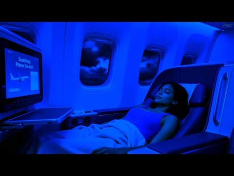 Soothing Plane Sounds For Sleep | Relaxing Continuous Jet Noise For Sleep, Study, Focus And Calm