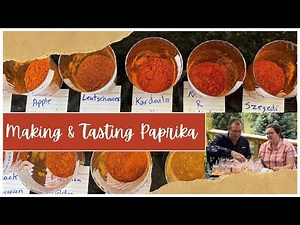 Homemade Paprika Powder Taste Test 2024!