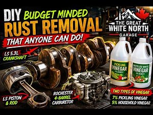 DIY Budget minded Rust Removal that anyone can do