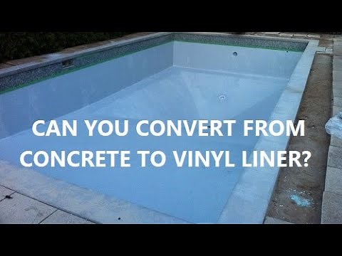 Can You Put A Liner In A Concrete Pool?