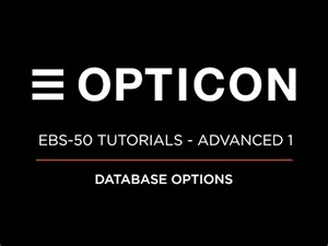 EBS-50 Tutorial - Advanced 1 – Database options