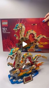 trippinbricks on Instagram: "LEGO Auspicious Dragon, the set that is ALWAYS sold out since release day… 😅🐉 but you can see why, it's majestic ✨ 79,99€/$ 1171 pieces #legodragon #chinesedragon #chinesenewyear #springlanternfestival #yearofthedragon #legocommunity #legoset #lego"
