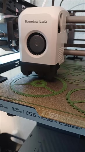 Innovative 3D Printed Clock from Switzerland