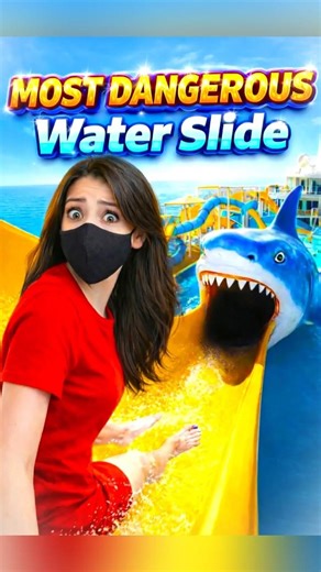 Most Dangerous water slide😱#shorts