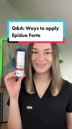 How to Apply Epiduo Forte for Clear Skin | Skincare Tips