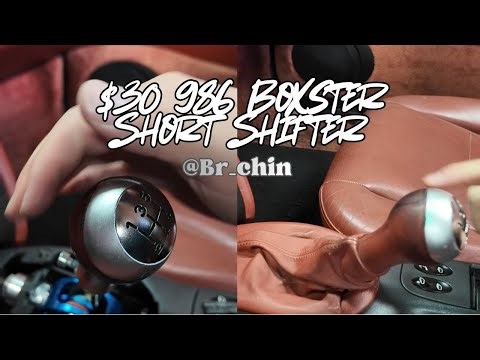 $30 Short Shifter?? | Budget Boxster