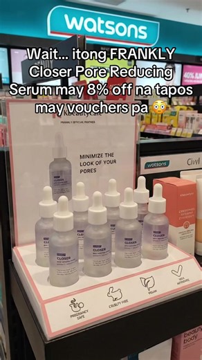 Frankly Closer Pore Reducing Serum review — Pore minimizing & anti-aging