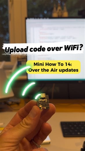 Ivan Novikov on Instagram: "STOP plugging in your ESP32 just to update it. With Arduino OTA, you upload code over Wi-Fi. Add the library, one line in the loop, and you’re done. You’ll never go back. #esp32 #arduino #diyelectronics #iot #overairupdate #arduinotips #techhack #minihowto #tutorial"