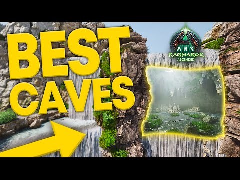 TOP 25 BEST CAVES on RAGNAROK ASCENDED! | ARK: Survival Ascended
