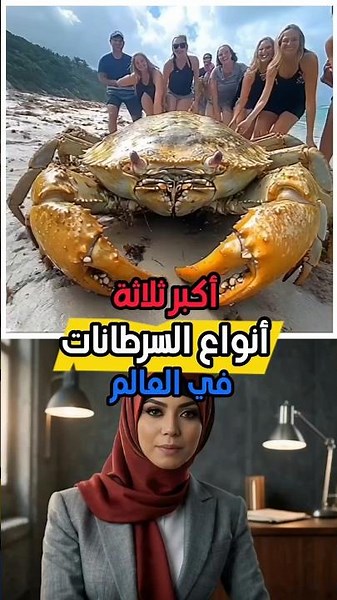 The 3 Biggest Crab Species in the World !!🤯