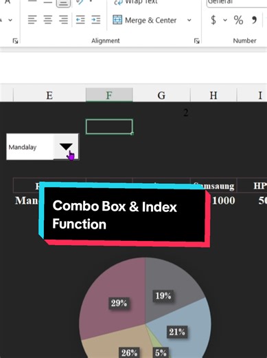 Mastering Excel Combo Box & Index Function
