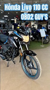 2025 Honda Livo 110 CC OBD2 | #shortsfeeds