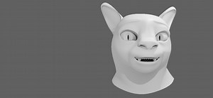 How to add lip sync animation to a Cat Creature Character