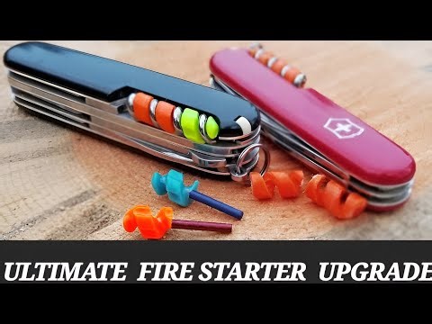 Swiss Army Knife Fire Starter? Upgrade Your EDC with This Genius Tool!