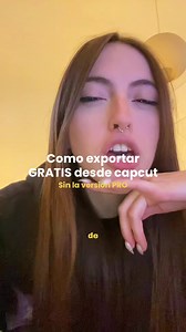 Como exportar sin tener capcut pro #edicion #capcut #creadoresdecontenido #fyp