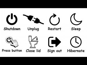 Every Way to Turn Off a PC Explained in 8 minutes
