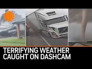 Terrifying Weather Caught on Dashcam: Hurricanes, Tornadoes, Winds