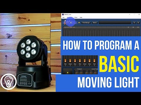 How to Program a Basic Moving Light - In 3 Consoles