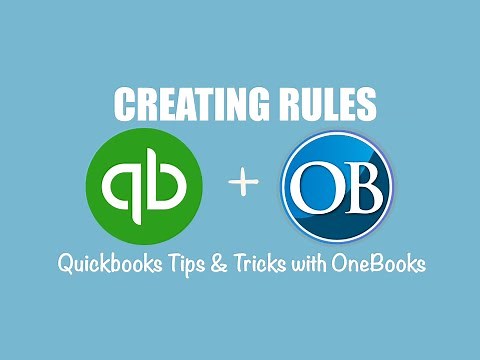 How to Create a Rule in QuickBooks Online