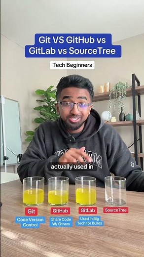 Git vs GitHub vs GitLab vs SourceTree for Tech Beginners!