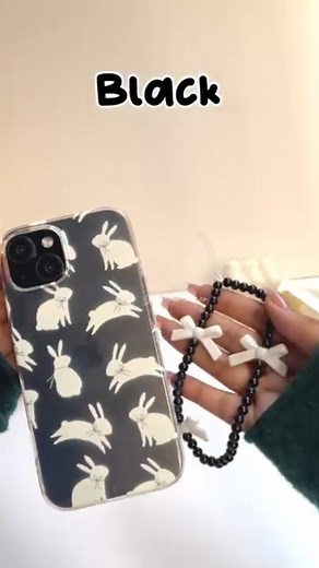 casencovers.in | Phone Cases | Phone Charms on Instagram: "Pretty bunny case available with charms😍❤️ Comment ‘Link’ to get it in your DM’s✨ BUY 2 GET 1 ABSOLUTELY FREE!!!!! Android & ios both! SHOP FROM LINK IN BIO!!✨🎀❤️🩷"