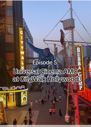 Visita al Universal Cinema AMC en CityWalk Hollywood