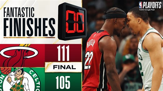 Final 4:43 WILD ENDING #8 Heat vs #2 Celtics - Game 2 | May 19, 2023