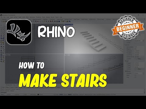 Rhino How To Make Stairs