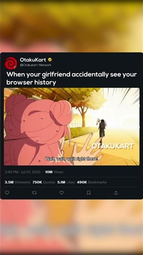 When your girlfriend accidentally see your browser history 😂