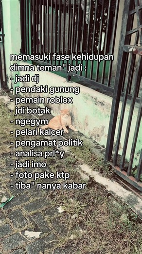 Memasuki Fase Kehidupan: Tiba-tiba Teman Jadi DJ, Pendaki, Pemain Roblox