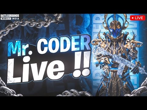 🔴 RANK UP IN ULTIMATE ROYAL | MR. CODER LIVE | BGMI LIVE