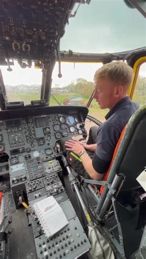 Heres a little insight into RS02 our Belgian Mk48 Sea King. | Historic Helicopters