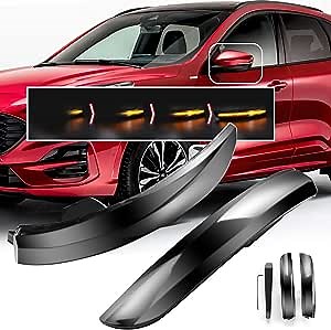 Amazon.com: KURL-T 2pcs Dynamic Led Turn Signal Lights Rear View Mirror Indicator Side Mirror Turn Signal Blinker Lights Assembly For Fo rd Kuga Ecosport 2013-2018 C-Max 2013-2017 Focus 3 MK3 2012-2018 SE/ST/RS : Automotive