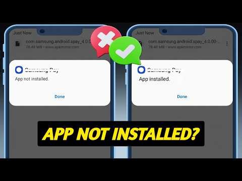 How to Fix "App Not Installed" Error on Android | 100% Working APK Install Solution