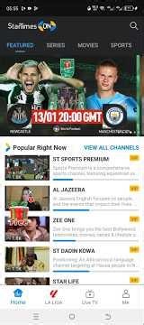 Live football matches on StarTimes Decoder & App Today 13/01/2026 #news #football