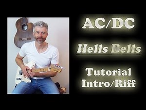HELLS BELLS GITARRE LERNEN TUTORIAL