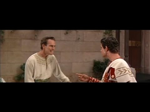 Ben Hur film 1959 Charlton Heston en français f-a avertir avert betray betrügen I warn you