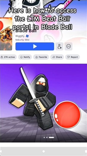 How to use the LTM Beat Ball portal for The Phonk Quest #roblox #tutorial #howto #bladeball