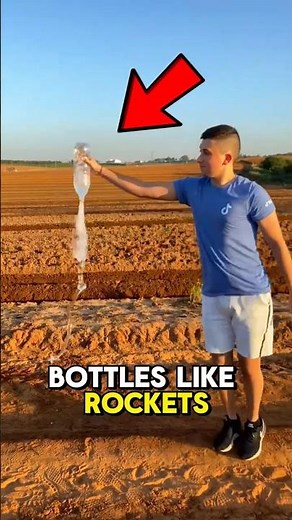 Launch a Water Bottle Like a Rocket!😲