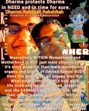 Dr. Rashmi Chandran Creative Artist & Naturalist Founder & Proprietrix RNL & NHER PART 3