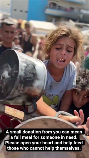 Please open your heart and help feed those who cannot help themselves.