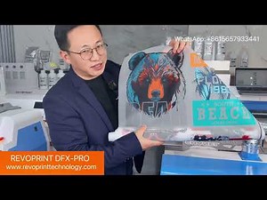 REVOPRINT DFX-PRO | Metallic Foil DTF Printing ✨ New Cross-Linker Technology